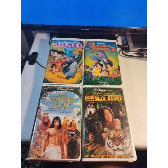 Disney The Jungle Book VHS Lot of 4 - Picture 1 of 7